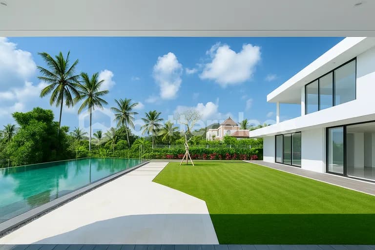 Elegant 4 Bedroom Villa with Panoramic Valley Views & Bali’s Largest Private Pool in Ubud