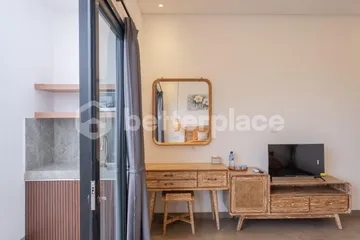 Elegant Coastal Living Opportunity – Sophisticated 2-Bedroom Furnished Apartment with Rooftop Ocean Views Just Moments from Cemagi Beach