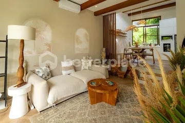 Modern Tropical Contemporary Villa in Prime Canggu Central 2 Bedrooms Walking Distance to the Beach
