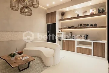 Business Profitable: Stunning Tropical Villa 3 Bedrooms for Sale Leasehold With Tulum Design In Padonan Canggu