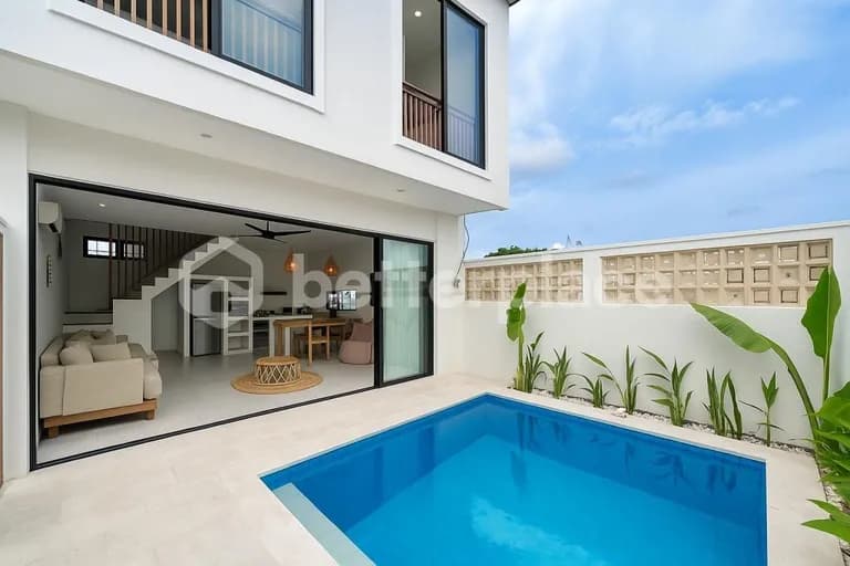 Exquisite Modern Villa in the Heart of Kedungu’s Premier Beachside Enclave—Unmatched Location Just Steps from the Shore