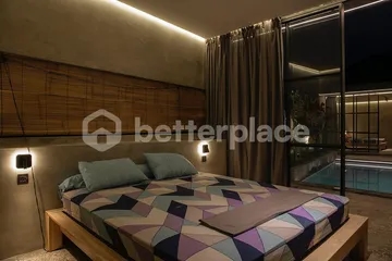 Stylish Industrial-Design Villa 2 Bedroom for Sale in Padonan, Bali: Serene Living Close to Canggu Beach