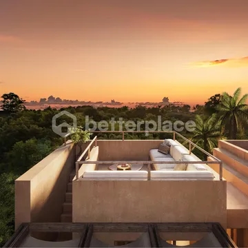 Tropical One-Bedroom Villa in Bukit – Sunset Rooftop & Walk to Nyang Nyang Beach
