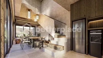 Modern Wabi Sabi Villa in Serene Kedungu – 3 Bedrooms Near the Beach