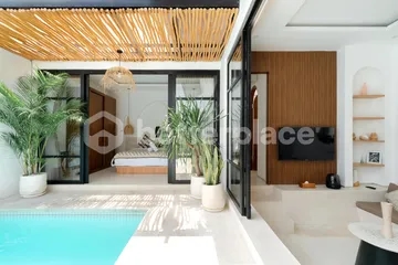 Stunning Tropical 1 Bedroom Pererenan Villa for Sale Leasehold