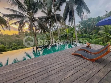 Elevate Your Bali Lifestyle – Luxurious 4-Bed Villa , Minutes from Central Ubud, with Sunrise & Sunset Valley Views, 15-metre Saltwater Pool and Rooftop Terrace