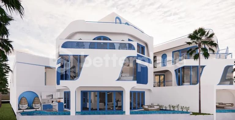 Greek Aesthetics Meet Bali Beauty in This Ungasan 4 Bedrooms Villa