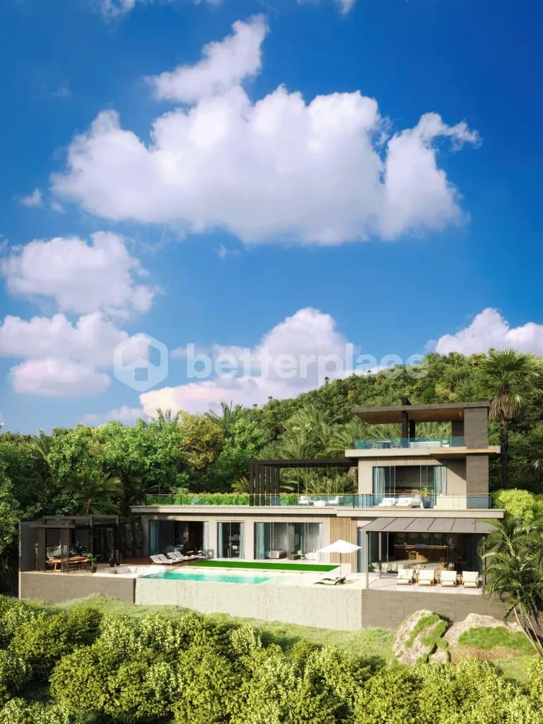 Luxury Villa On Top of Pandawa Hill with Panoramic Ocean Views, Private Gym & Premium Wellness Features