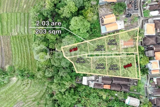 203 Sqm Leasehold Land in Tumbak Bayuh – Ideal for Luxury Villa Development