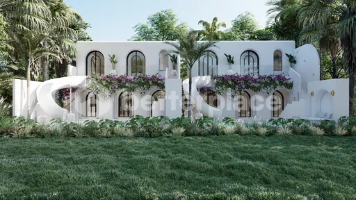 Unique Mediterranean-Tropical Villa Near Pandawa Beach – Private Pool & Water Slide