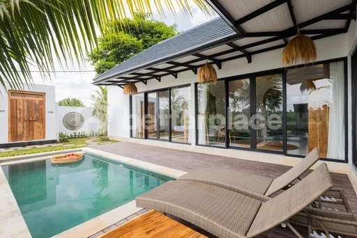 Ubud Villa Gem Furnished 2BR Villa with Enclosed Living Space