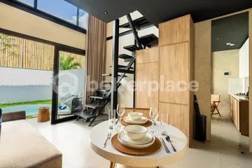 Modern and Stylish 1 Bedroom Loft Villa in Babakan for Yearly Rental