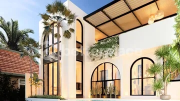 Contemporary Mediterranean Villa in Munggu, A Serene Escape Near Pererenan Beach