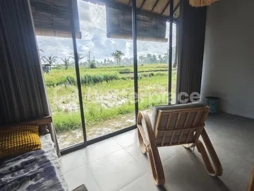 Charming Ubud Retreat Completed 3BR Joglo Villa with Rice Field View