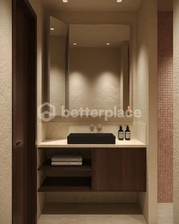 Affordable Apartment in Kedungu: Eco-Friendly 1-Bedroom Leasehold with Ocean, Rice Field, and Volcano Views