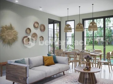 Tropical Luxury 3-Bedroom Leasehold Pool Villa Oasis, Near Canggu’s Vibrant Shores