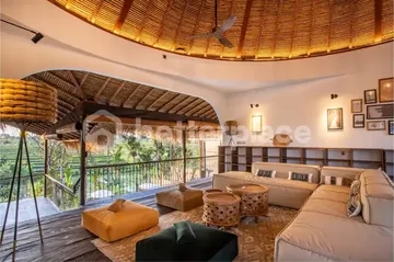 Spectacular Villa in Bali with Rice Field Views and Proximity to Amenities and Gym