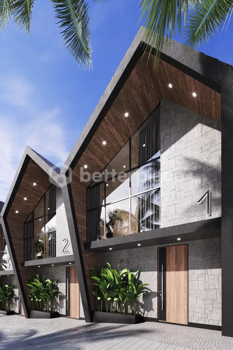 Timeless Tropical Luxury — A Sustainable 2-Bedroom Smart Villa Townhouse in Berawa Offering Modern Comfort and Long-Term Investment Security