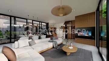 Modern Furnished Villa, Ideal for Families and Investors with Rice Field Panorama