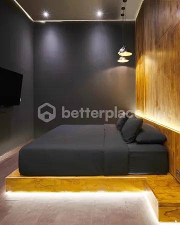 Move-In Ready One-Bedroom Minimalist Leasehold Apartment in Bali’s Vibrant Canggu-Pererenan Area