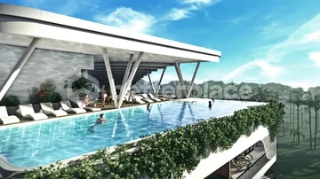 Modern Top-Floor Apartment with Expansive Balcony in Batu Bolong, Canggu