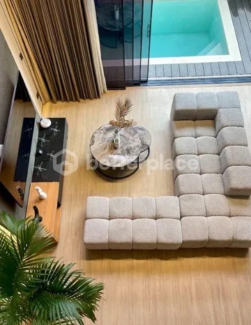 Luxury Loft-Style 1 Bed Villa in Umalas with Abundant Natural Light, Western Finishes, and Smart Home Comfort – Ideal Leasehold Investment