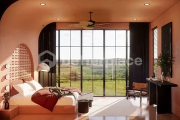 Beautifully Designed Villa with Cinema Lounge and Rice Field View Near Cemagi Beach.