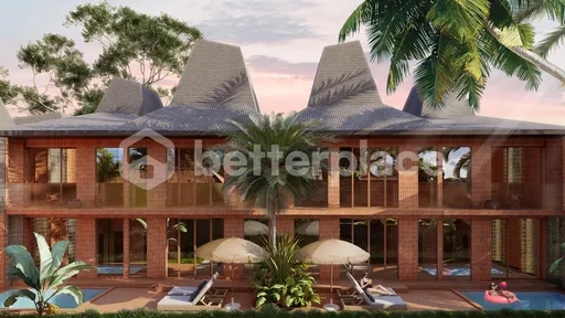 Unique Terracotta Style Leasehold Townhouse with Enclosed Living in Ubud