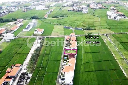 Rare Leasehold Opportunity: Stunning 387 sqm Plot in Canggu–Seseh, Perfect for Villa or Boutique Hotel Development