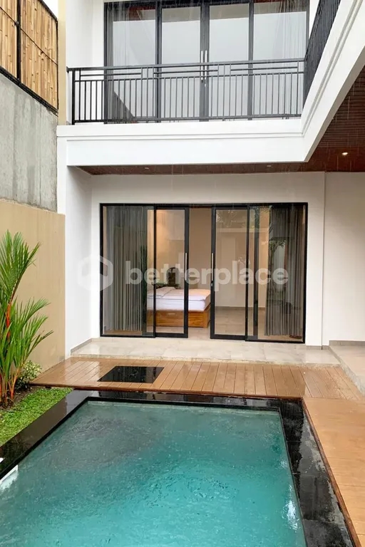 An Elegant Yearly Rental Opportunity – Contemporary Two-Bedroom Villa in Vibrant Canggu Babakan