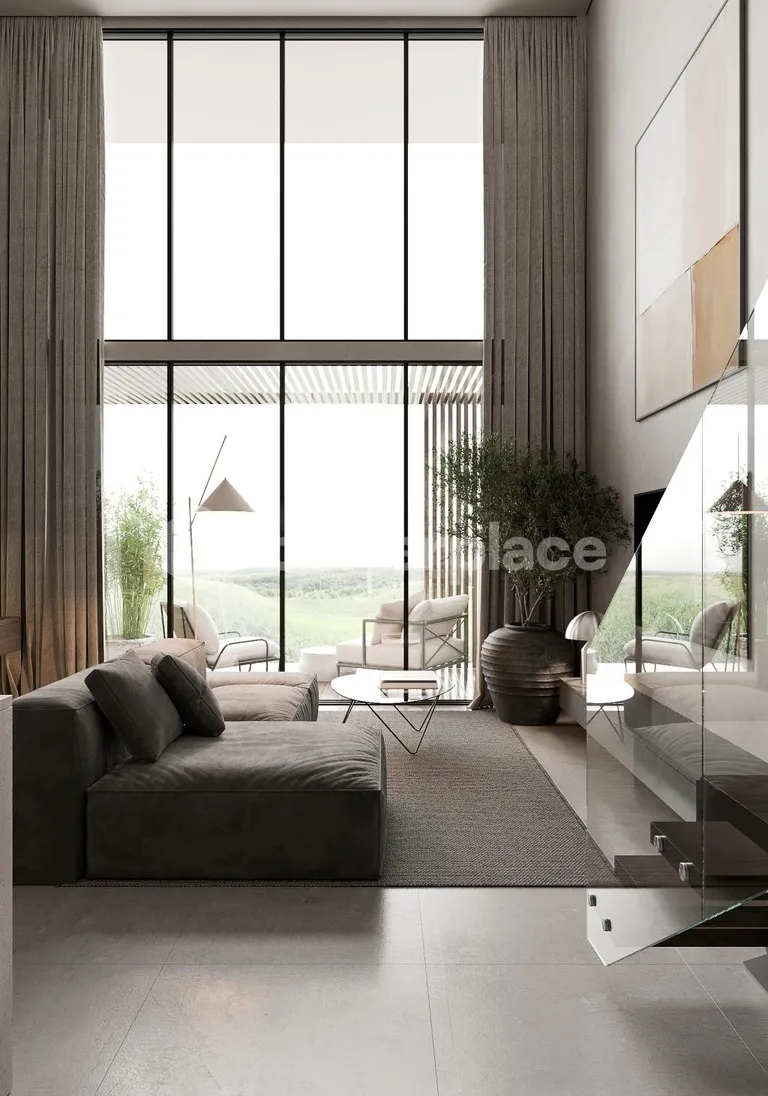 Elegant Modern Leasehold 1-Bed Loft Apartment in Kerobokan with Exclusive Resort-Style Amenities