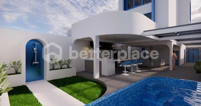 Elevate Your Lifestyle Modern Greek Design Villa in Ungasan