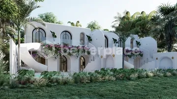 Unique Mediterranean-Tropical Villa Near Pandawa Beach – Private Pool & Water Slide