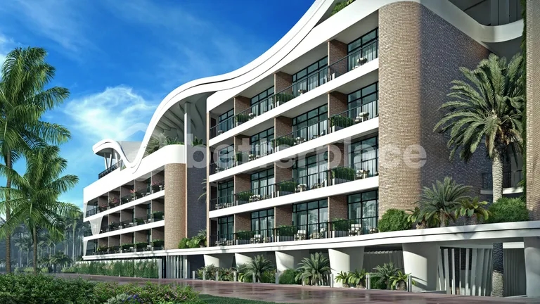 Modern Top-Floor Apartment with Expansive Balcony in Batu Bolong, Canggu