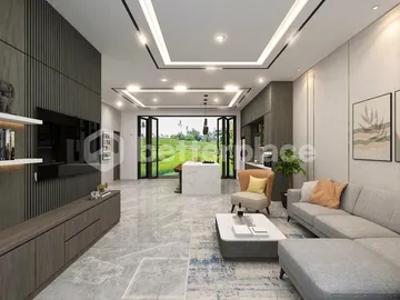 Exclusive Opportunity: Leasehold 3-Bed Villa in Bali with Breathtaking Views of the River and surrounding Rice fields