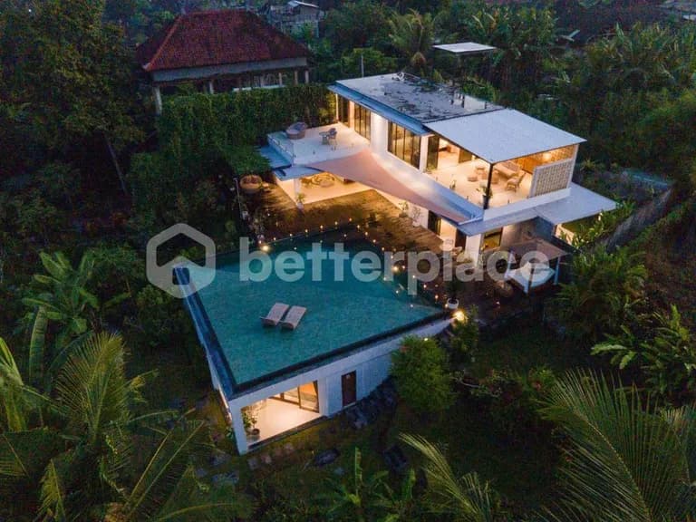 Bright & Breezy: Jungleview Villa in Kemenuh, Ubud for Yearly Rent