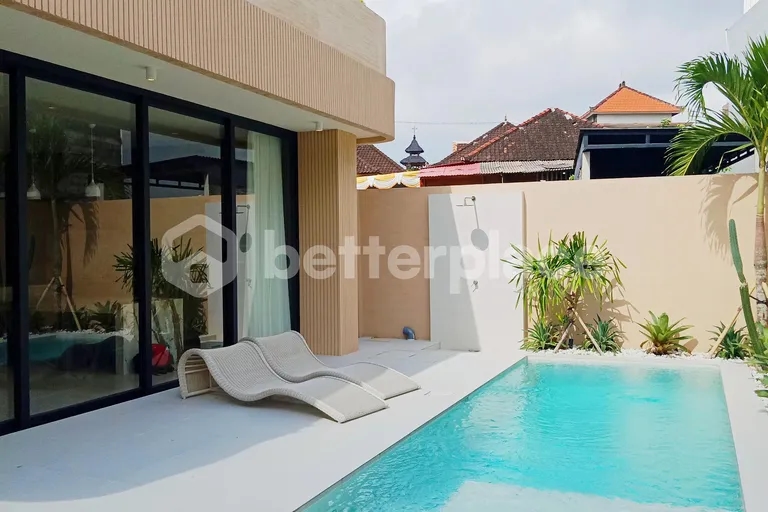 Tranquil 3-Bedroom Villa with Balcony for Yearly Rent in Babakan, Canggu