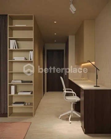 Affordable Apartment in Kedungu: Eco-Friendly 1-Bedroom Leasehold with Ocean, Rice Field, and Volcano Views