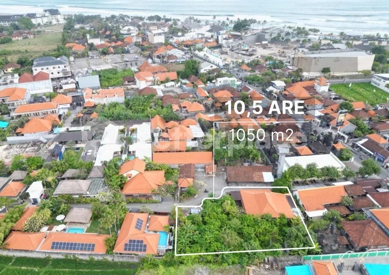 Prime 10,5 Are Land Opportunity in Berawa, 2 Minutes Away from The Beach