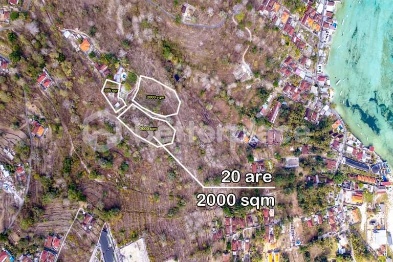 Rare Leasehold Opportunity in Bali – Beachside 2000 sqm Land in Sought-After Nusa Ceningan