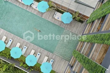 Modern 1-Bedroom Apartment with Rooftop Pool and Ocean View in Berawa