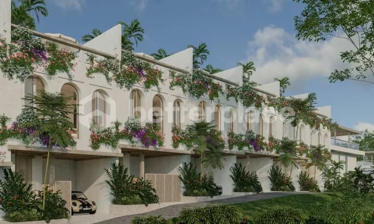 Boutique Coastal 2-Bed Villa in Melasti, Bali – Fully Furnished, Customizable Interior, and Panoramic Rooftop Ocean Views