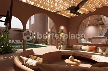 A Signature 3-Bedroom Villa Blending Resort Comfort, Moroccan Warmth, and Prime Coastal Location — Only Minutes from Kuta Beach