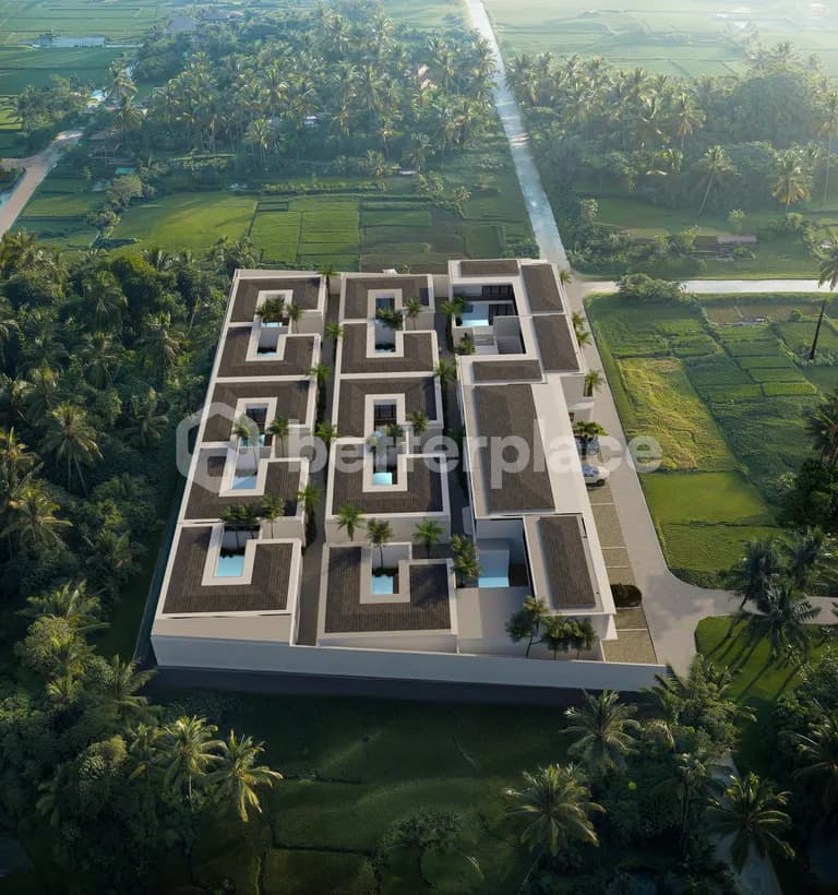 Freehold 2-Bedroom Villa with Modern Design and Full Facilities in Jimbaran