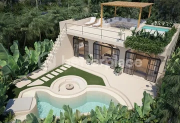 Tropical Elegance in Balangan 2-Bedroom Villa with Rooftop