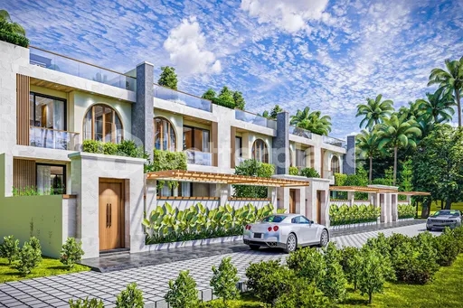 Prime Investment: Contemporary Bali Leasehold 2-Bed Villa with Rooftop Haven Near Bingin Beach