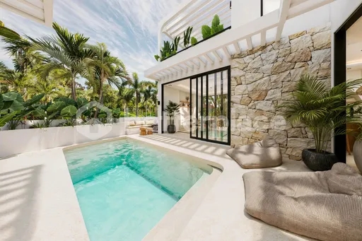 Private Villa with Lush Greenery & River Views in Pererenan