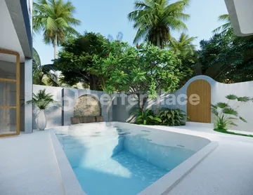 Elegant Tropical Villa in Tranquil Umalas – 3 Bedrooms with Jacuzzi and Rooftop Views
