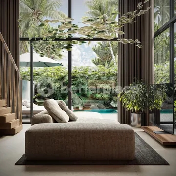 Modern Tropical Hideaway 1-Bedroom Villa With Park Views in Ubud