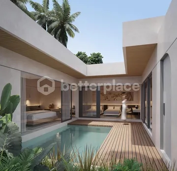 Freehold 2-Bedroom Villa with Modern Design and Full Facilities in Jimbaran